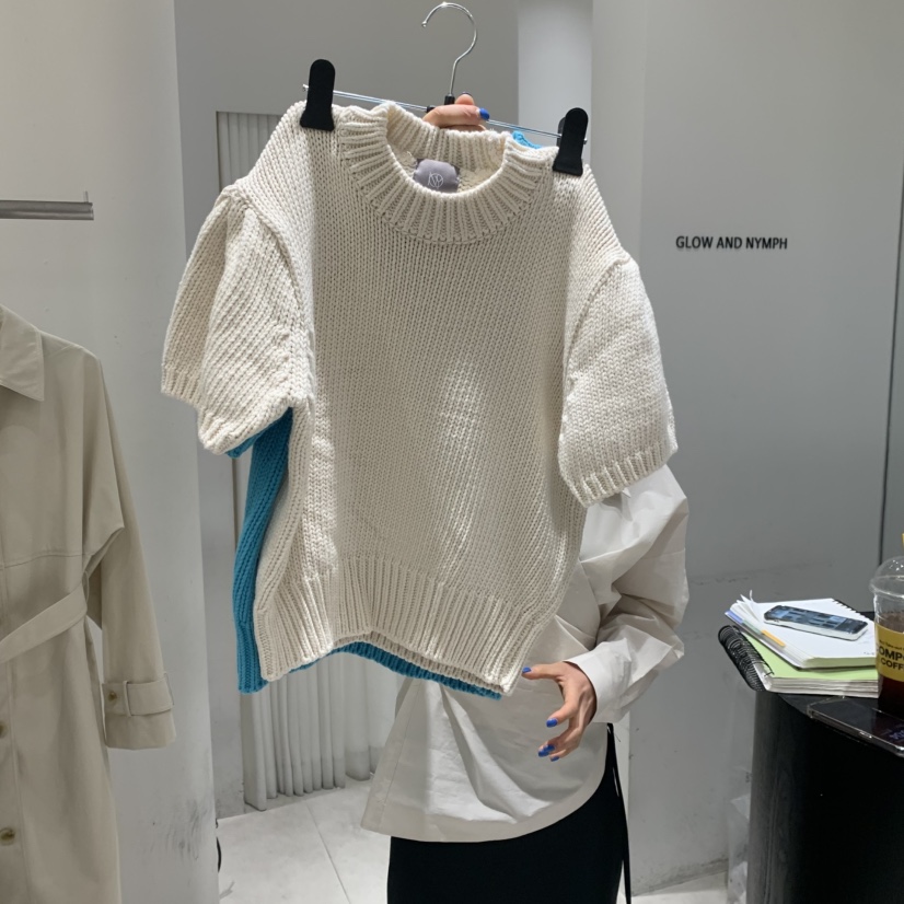 GLOW AND NYMPH東大門直郵女士新品休閑熱賣人氣時尚針織衫GLOW AND NYMPH針織衫圖色2