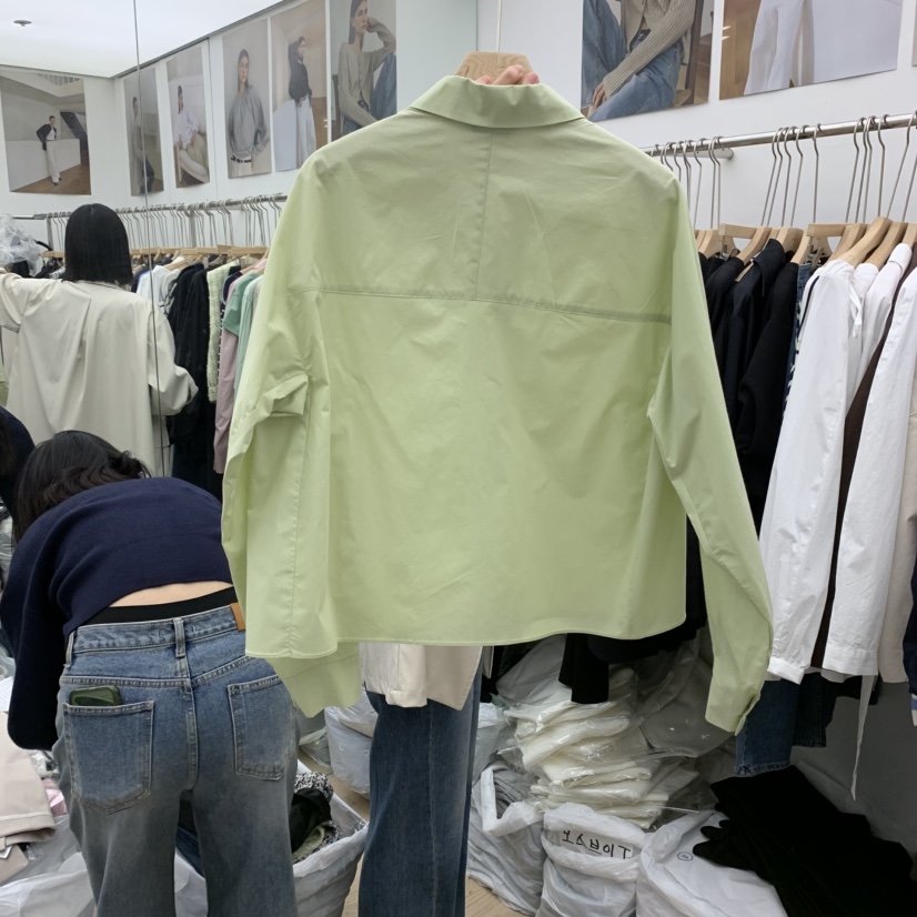 MOI-A東大門代購女士新款熱賣時尚職業推薦休閑襯衫蕾絲衫MOI-A襯衫/蕾絲衫