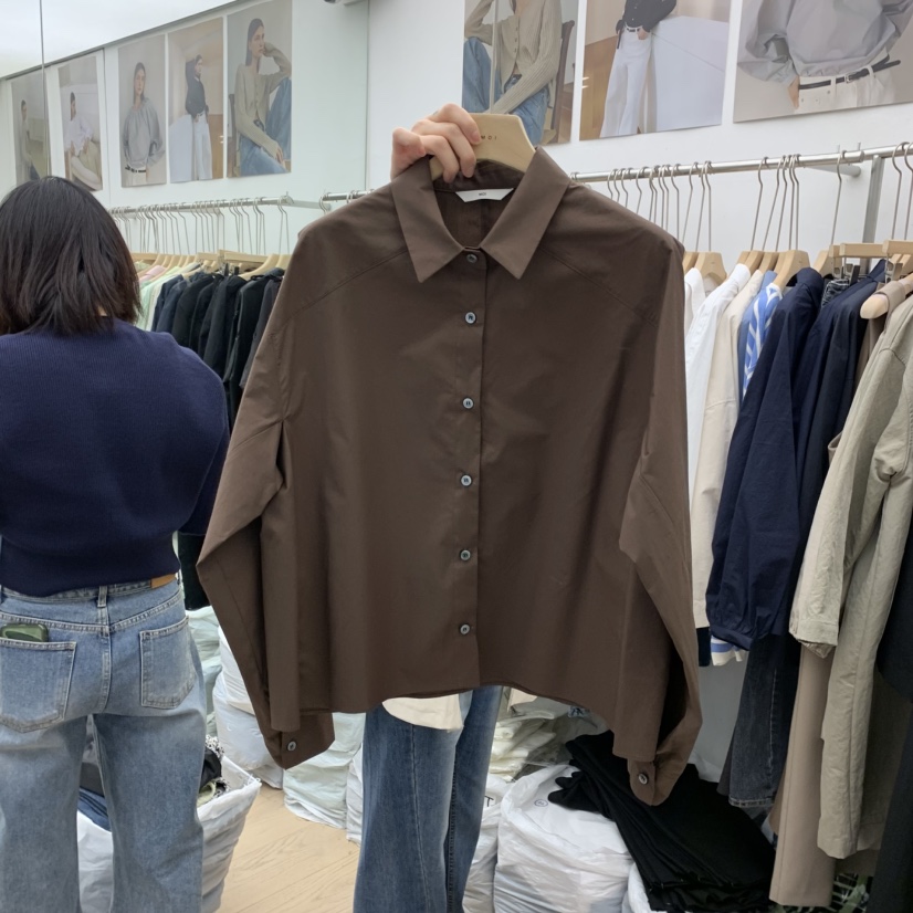 MOI-A東大門代購女士新款熱賣時尚職業推薦休閑襯衫蕾絲衫MOI-A襯衫/蕾絲衫圖色3