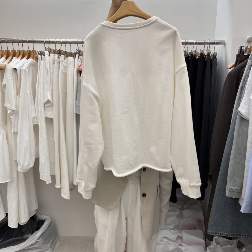 DRESS ROOM東大門代購女士新品熱賣推薦時尚真品25春夏衛衣DRESS ROOM衛衣
