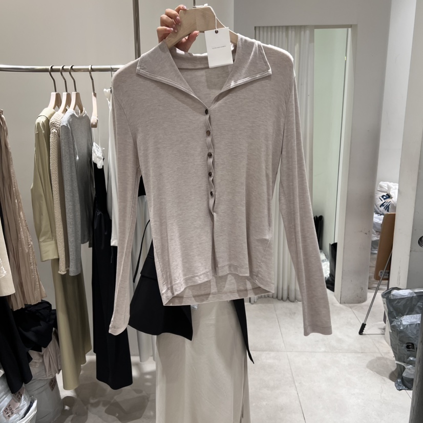 GLOW AND NYMPH韓國代購女士新品推薦熱賣25春夏人氣長袖T恤GLOW AND NYMPH長袖T恤
