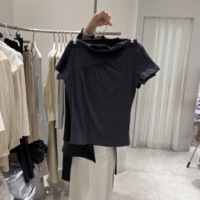 GLOW AND NYMPH韓國代購女裝新品熱賣25春夏真品推薦人氣T恤GLOW AND NYMPHT恤圖色2