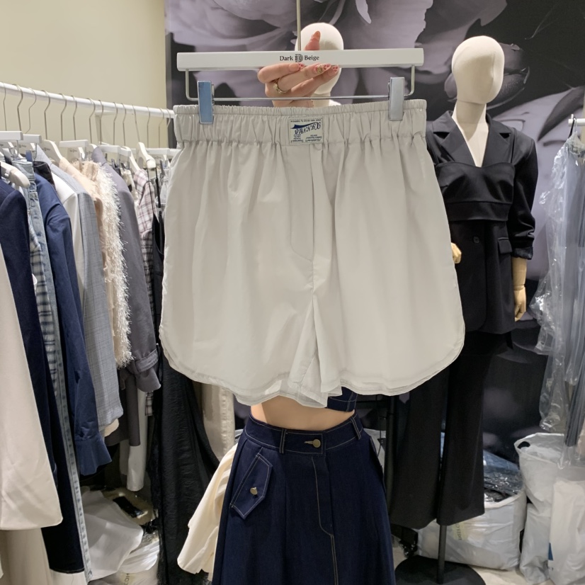 DARKBEIGE東大門直郵女裝新品休閑職業熱賣真品人氣短褲綁帶DARK BEIGE短褲圖色3