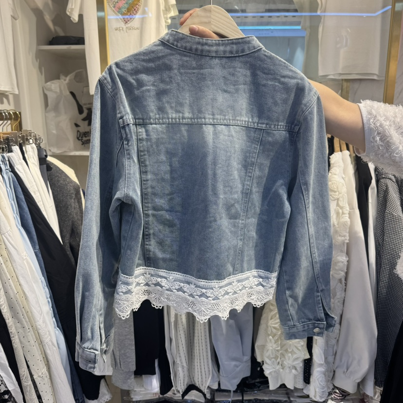 COCO HOLIC東大門直郵女裝新品25春夏真品熱賣人氣夾克蕾絲COCO HOLIC夾克