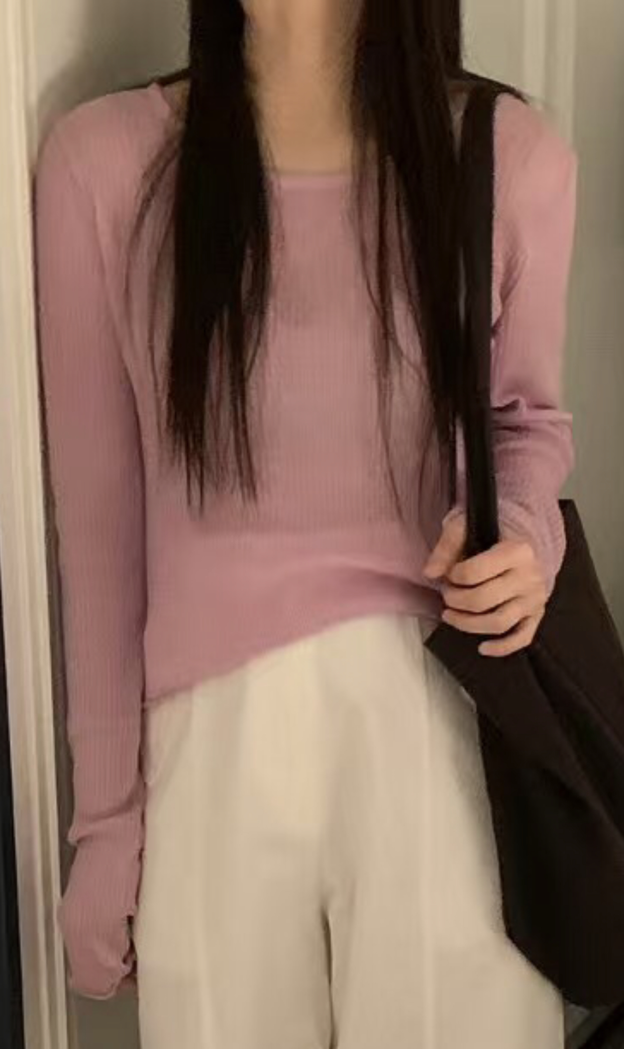 NEARAND直郵韓國代購㊣女裝新品熱賣推薦人氣職業休閑長袖T恤NEARAND長袖T恤圖色2