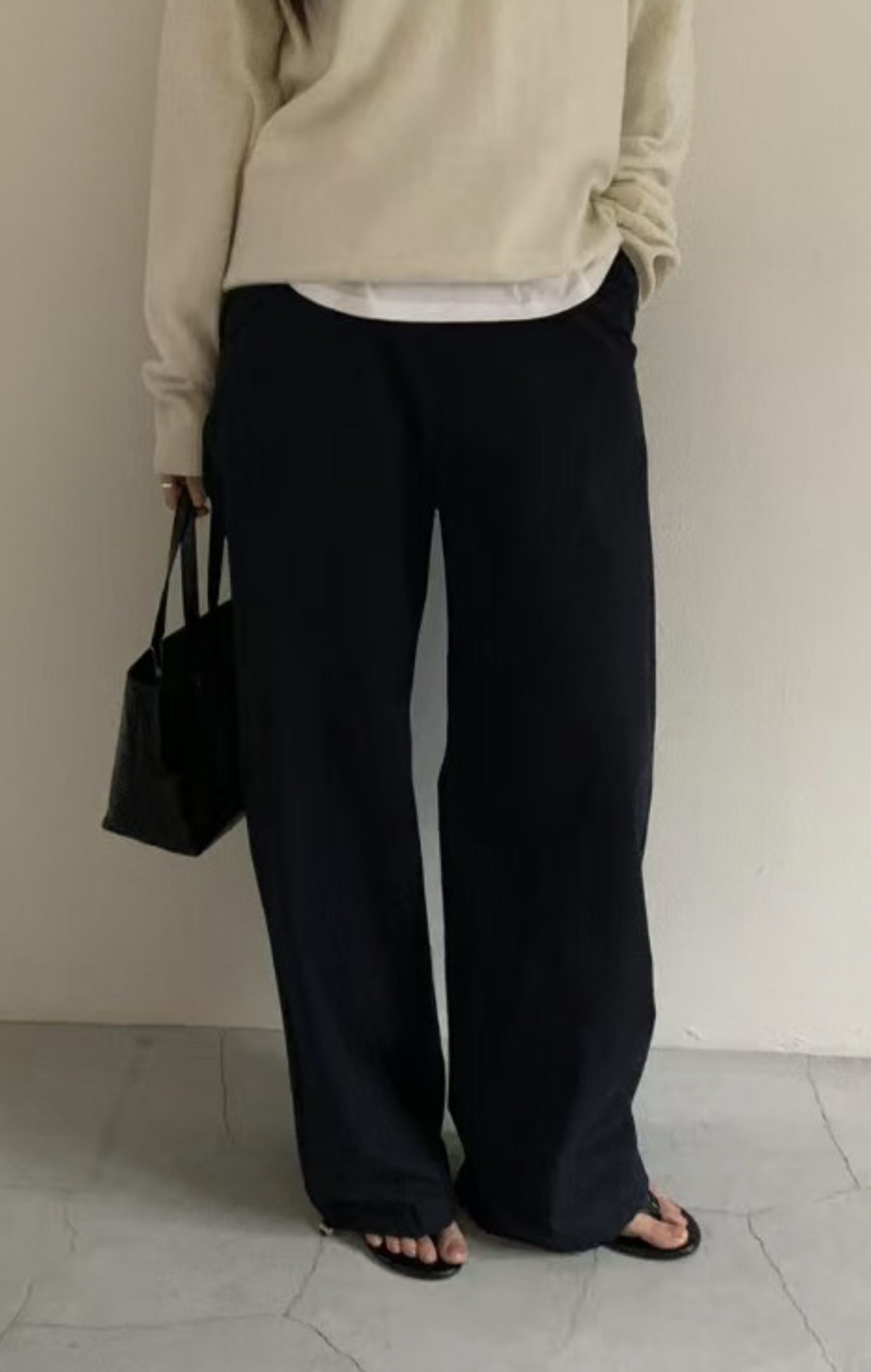 NEARAND韓國直郵㊣女裝新品推薦休閑人氣25春夏熱賣時尚休閑褲NEARAND休閑褲圖色2