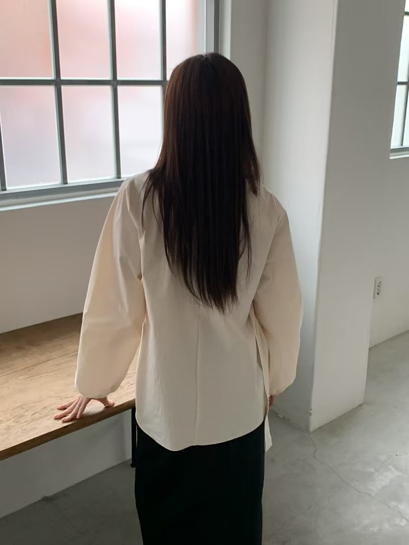 NEARAND韓國直郵㊣女裝新品熱賣時尚休閑職業人氣襯衫蕾絲衫NEARAND襯衫/蕾絲衫