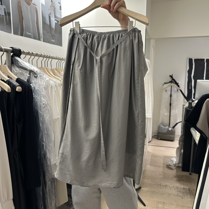 HAUTTE-P直郵韓國代購㊣女裝新品25春夏時尚熱賣休閑人氣長裙HAUTTE長裙