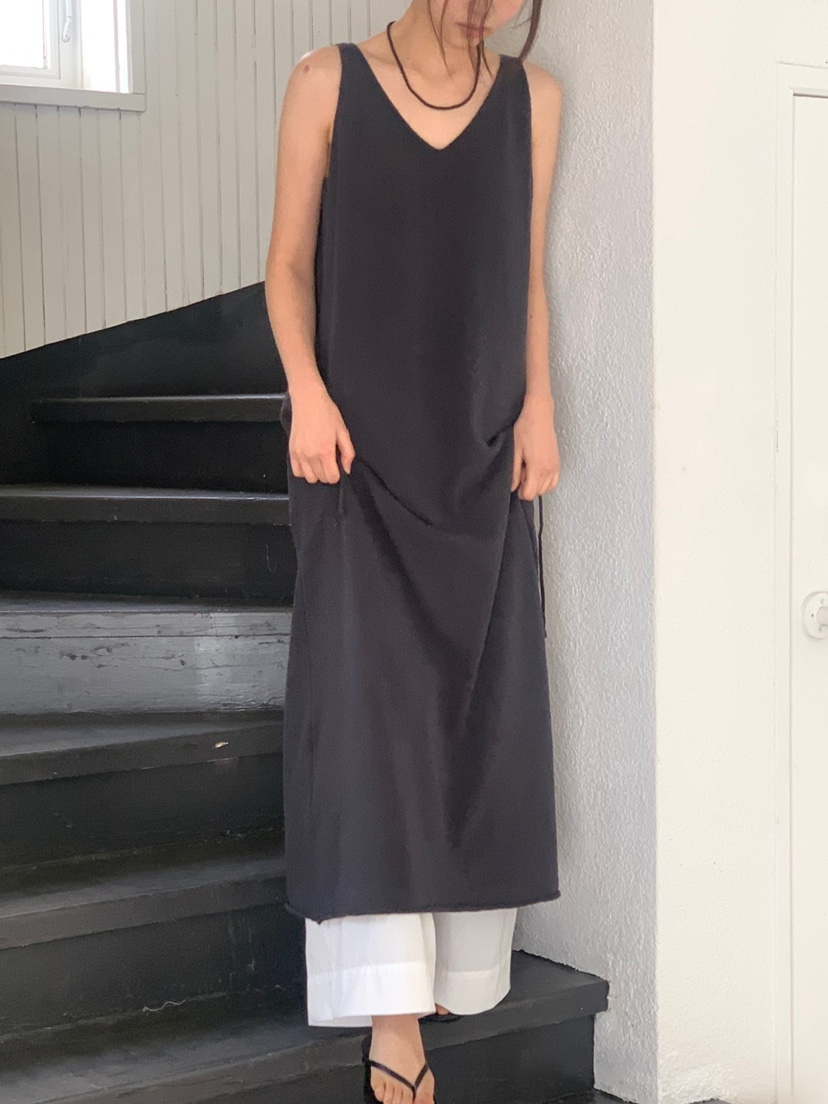 LONG PEAK直郵韓國代購㊣女裝新款時尚25春夏連衣裙含腰繩LONG PEAK連衣裙