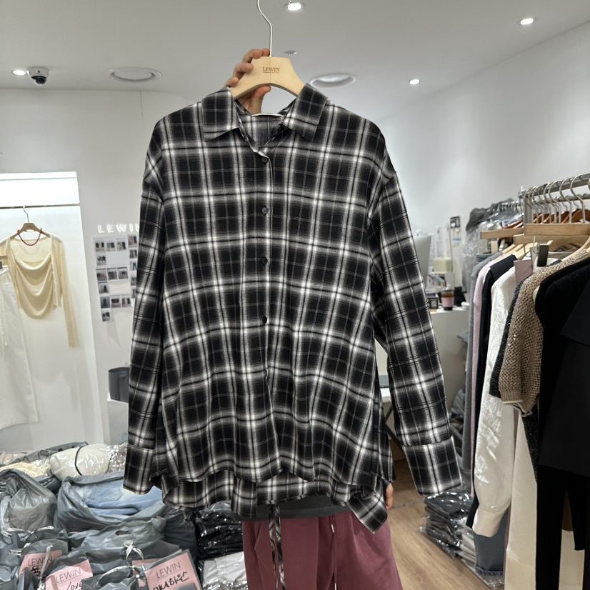 LEWIN韓國直郵㊣女裝新款休閑熱賣推薦時尚職業人氣襯衫蕾絲衫LEWIN襯衫/蕾絲衫