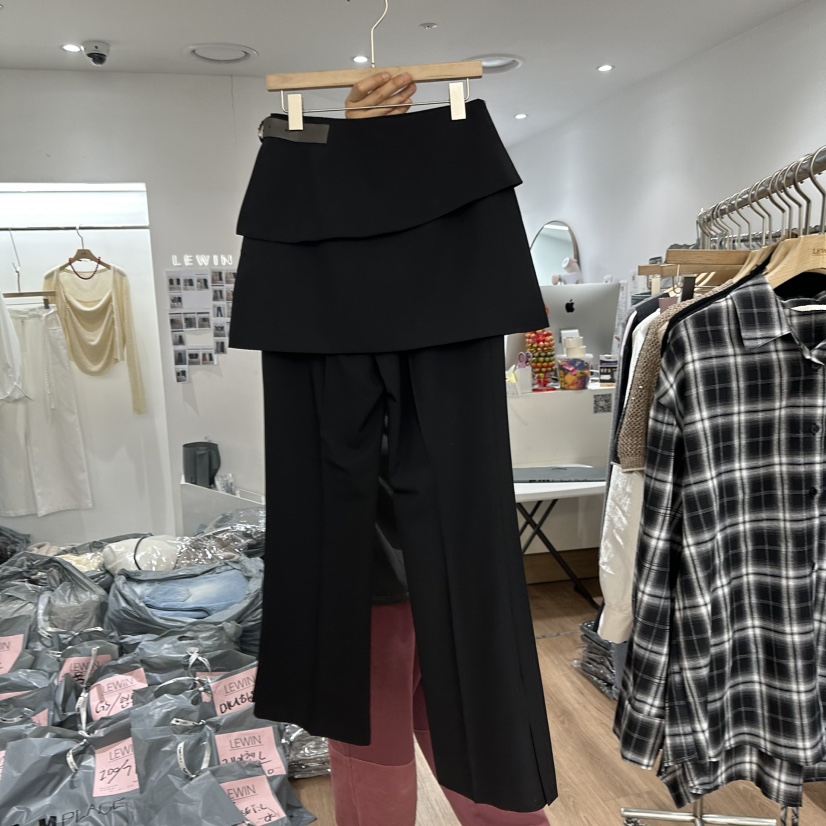 LEWIN韓國直郵㊣女裝新品休閑25春夏職業熱賣人氣時尚推薦裙褲LEWIN裙褲