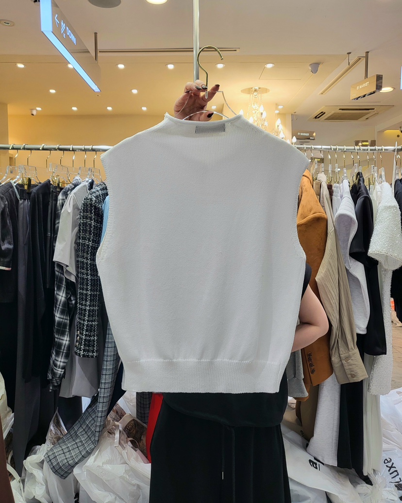 WORK SHOP韓國㊣直郵東大門代購女裝新款職業25春夏熱賣馬甲Work_shop馬甲