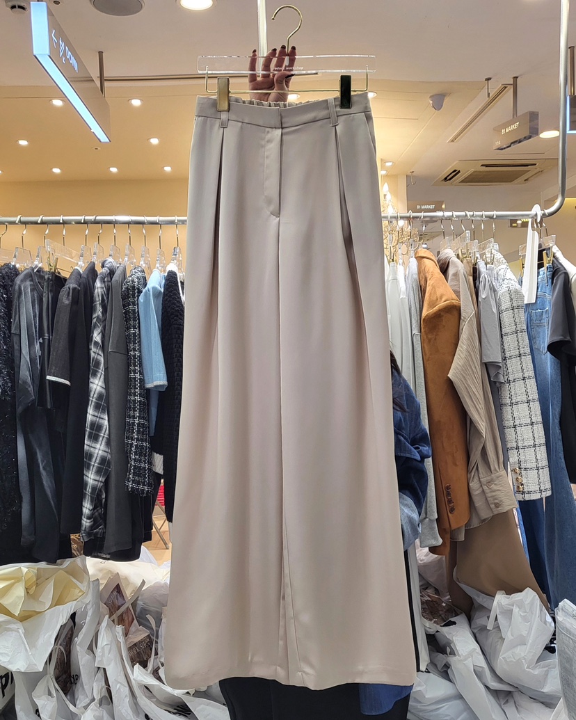 WORK SHOP直郵韓國代購㊣女裝新款25春夏熱賣休閑時尚休閑褲Work_shop休閑褲
