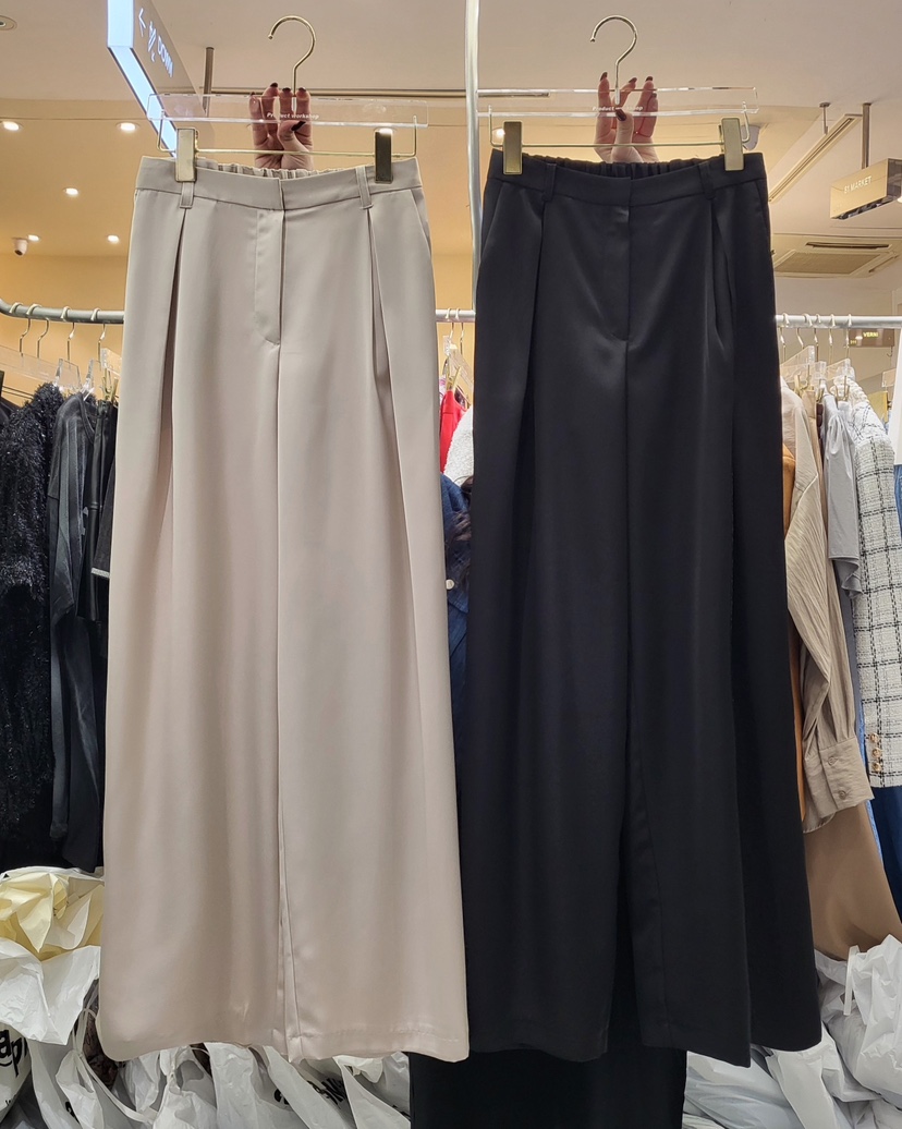 WORK SHOP直郵韓國代購㊣女裝新款25春夏熱賣休閑時尚休閑褲Work_shop休閑褲