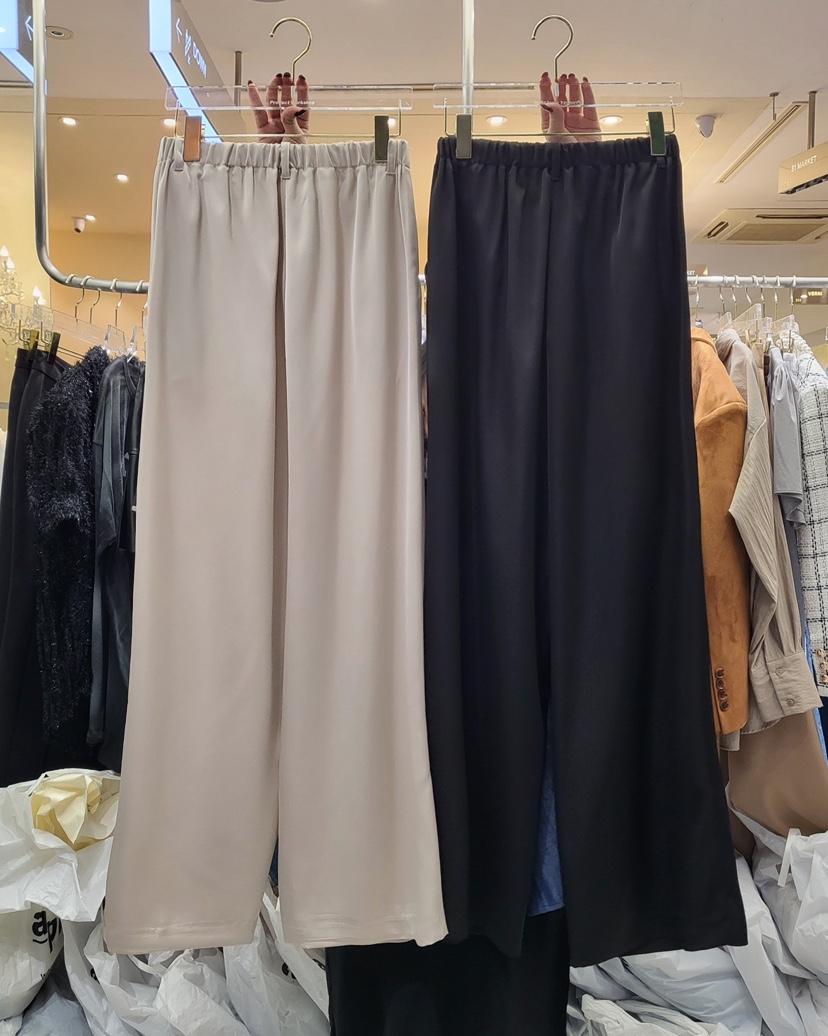 WORK SHOP直郵韓國代購㊣女裝新款25春夏熱賣休閑時尚休閑褲Work_shop休閑褲