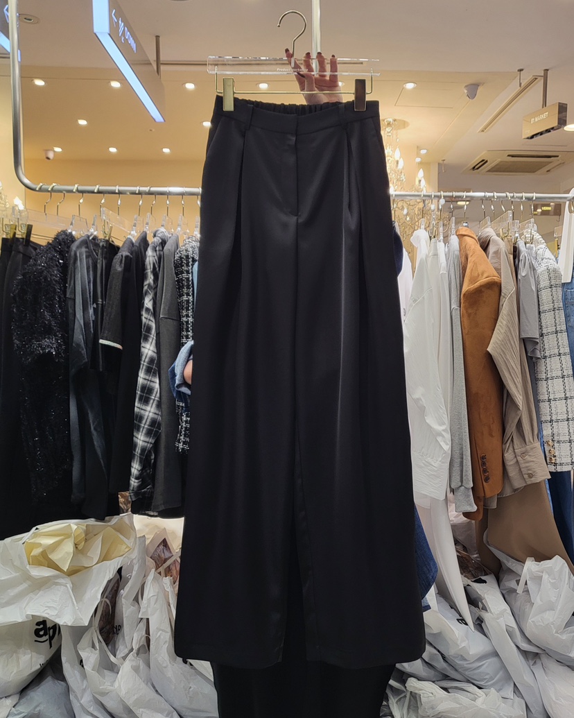 WORK SHOP直郵韓國代購㊣女裝新款25春夏熱賣休閑時尚休閑褲Work_shop休閑褲圖色2
