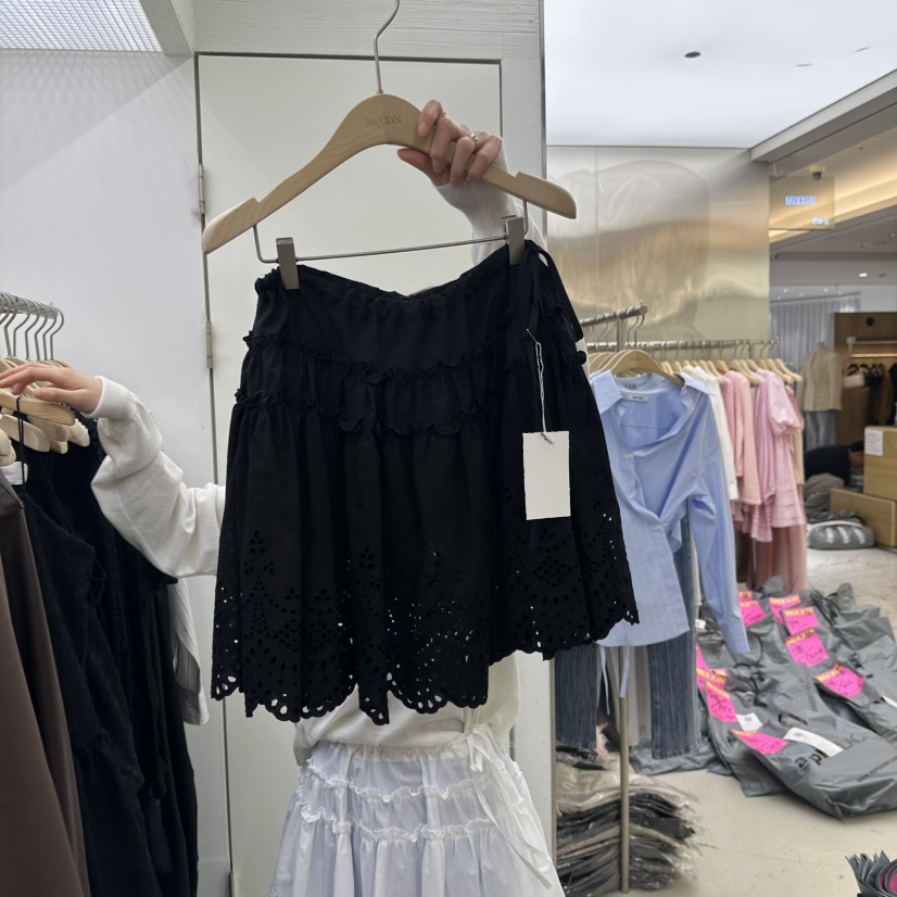 MIXXIN韓國直郵㊣女裝新品25春夏人氣休閑時尚職業熱賣短裙MIXXIN短裙圖色3