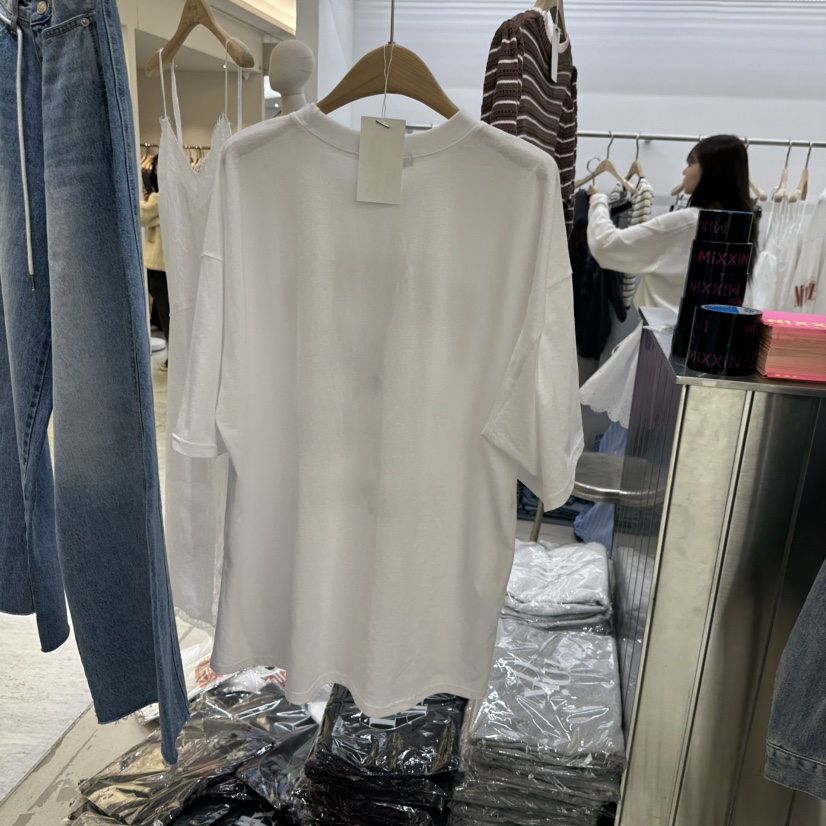 MIXXIN韓國㊣直郵東大門代購女裝新品時尚25春夏推薦人氣T恤MIXXINT恤