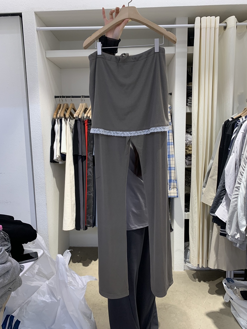 BIENBIEN韓國㊣直郵東大門代購女裝新品人氣熱賣25春夏裙褲蕾絲ir bien-P裙褲