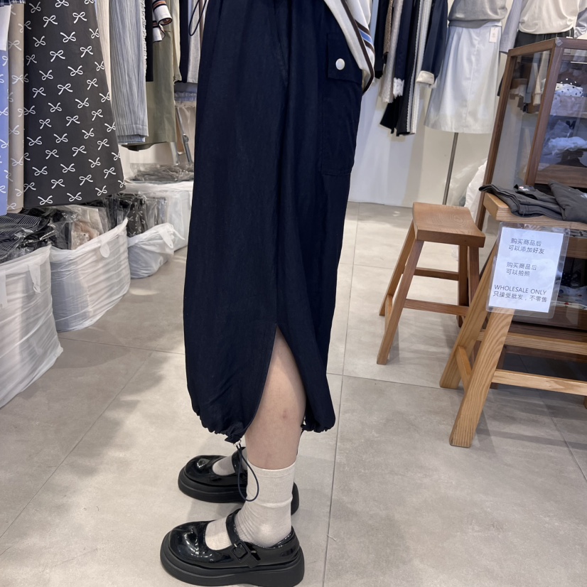 TAN&COMO韓國直郵㊣東大門實拍女裝新款職業半身裙中短裙tan-COMO半身裙/中短裙
