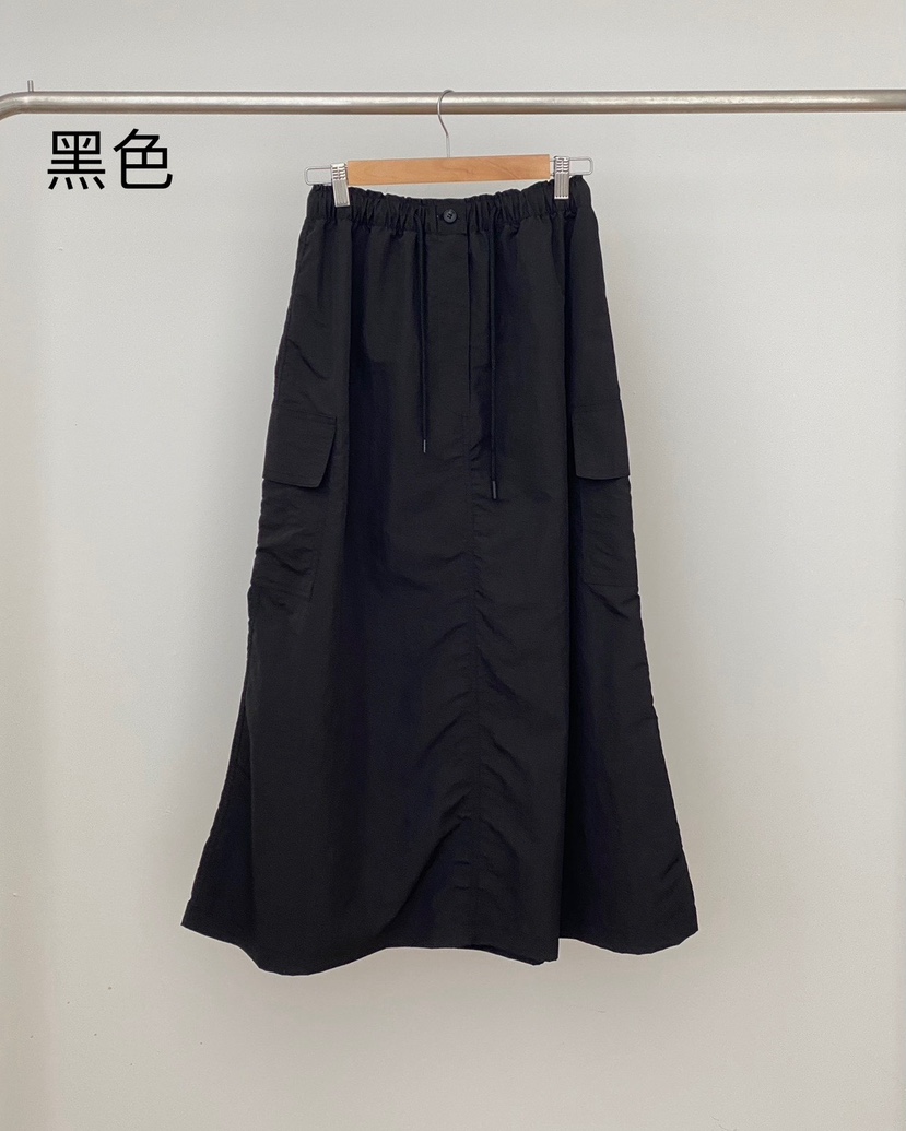 TAE JOON/WALNUT韓國直郵女裝新款人氣25春夏熱賣長裙工裝TAE JOON.WALNUT長裙圖色4