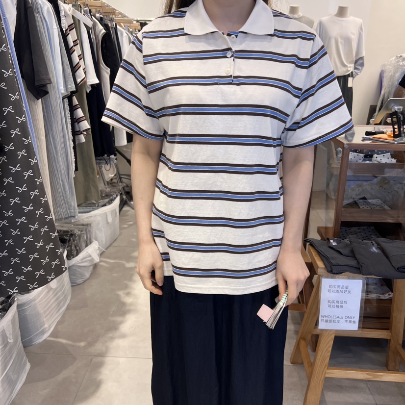 TAN&COMO東大門代購女裝新款熱賣25春夏推薦時尚真品T恤tan-COMOT恤圖色2
