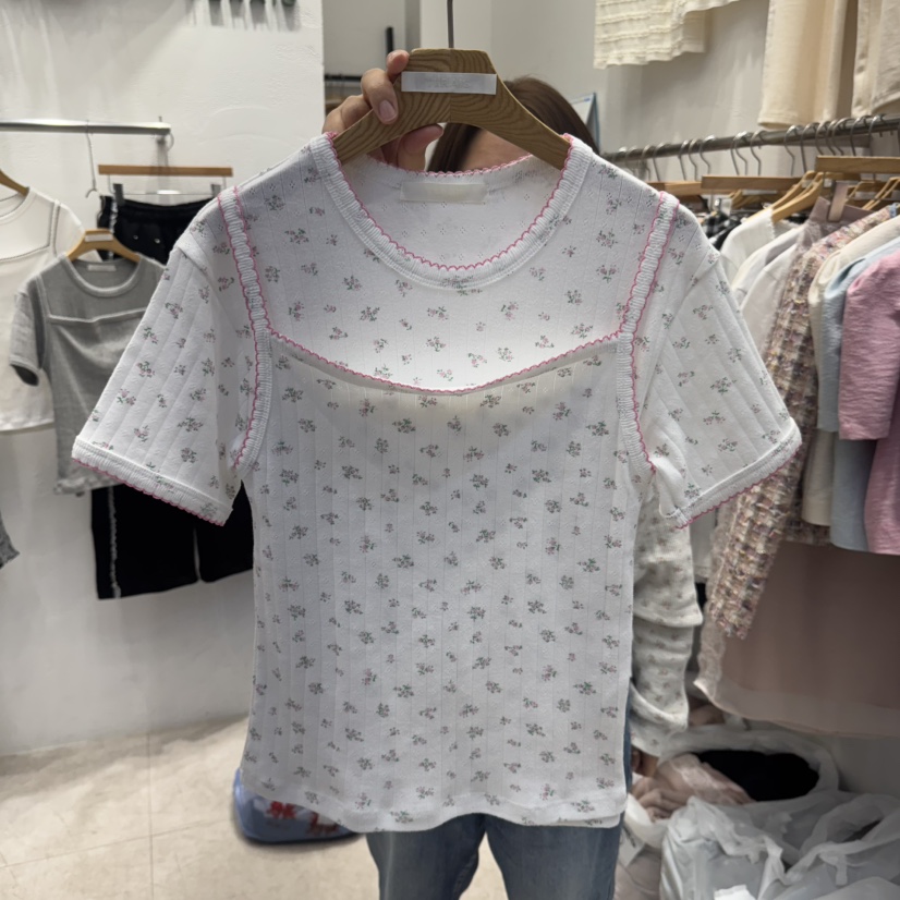 TERAIS韓國代購女士新款推薦人氣時尚25春夏熱賣套裝刺繡套裝TERAIS套裝