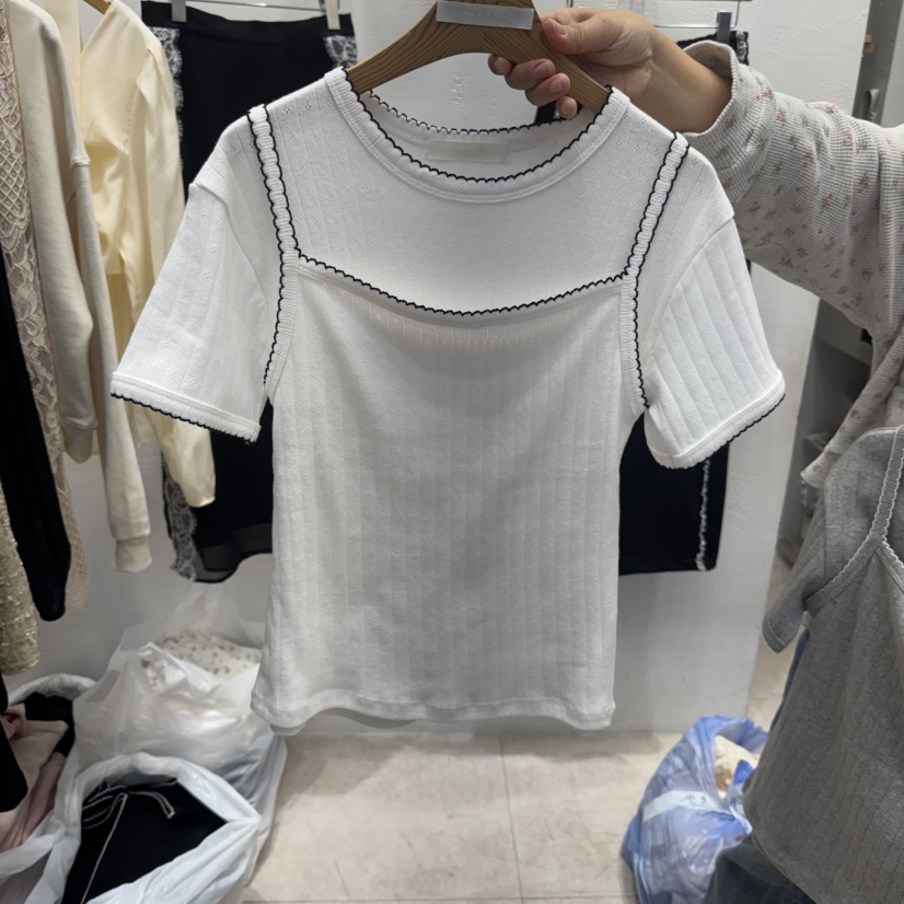 TERAIS韓國代購女士新款推薦人氣時尚25春夏熱賣套裝刺繡套裝TERAIS套裝圖色3