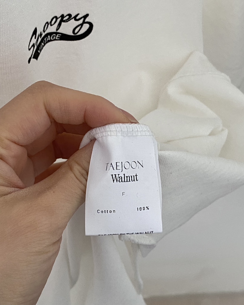 TAE JOON/WALNUT東大門代購女裝新款25春夏休閑T恤史努比TAE JOON.WALNUTT恤