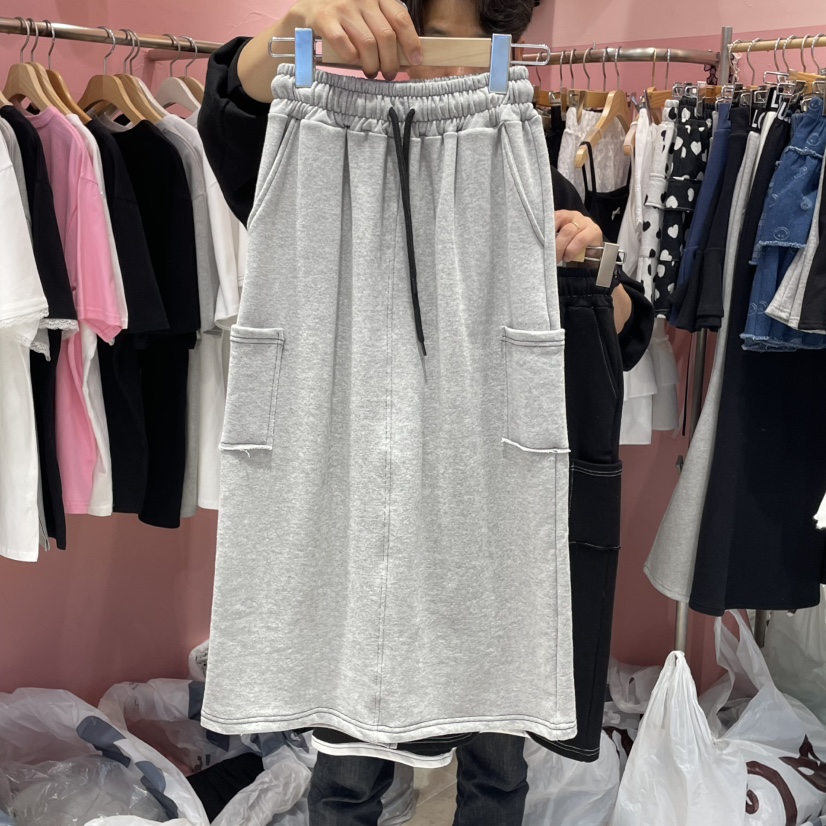 K STORY東大門代購女裝新品時尚休閑職業25春夏推薦真品長裙K STORY長裙圖色2