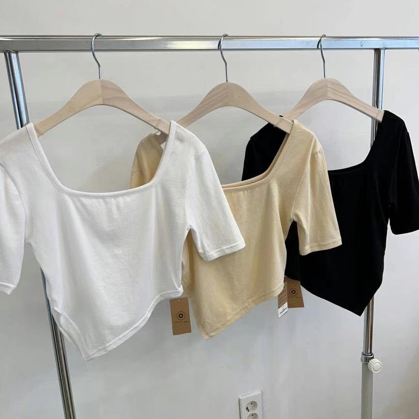 KIKI ROOM東大門實拍女裝新品人氣休閑真品職業熱賣推薦T恤KIKI ROOMT恤圖色3左三色
