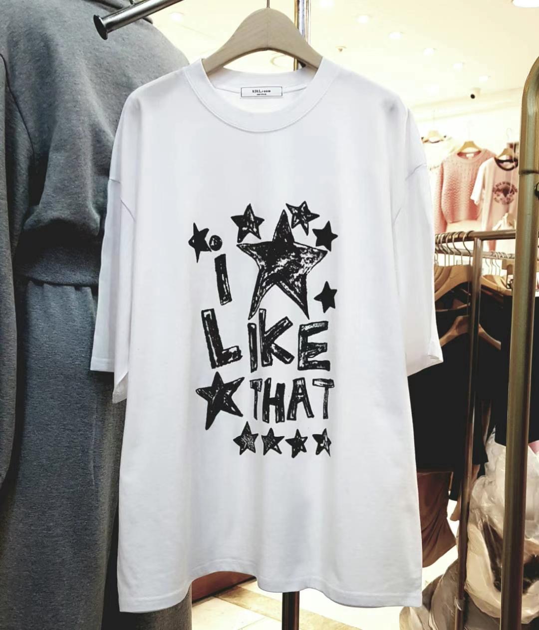 KIKI ROOM東大門實拍女士新品熱賣25春夏真品時尚休閑推薦T恤KIKI ROOMT恤