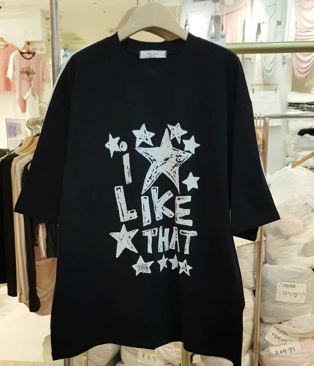 KIKI ROOM東大門實拍女士新品熱賣25春夏真品時尚休閑推薦T恤KIKI ROOMT恤圖色3