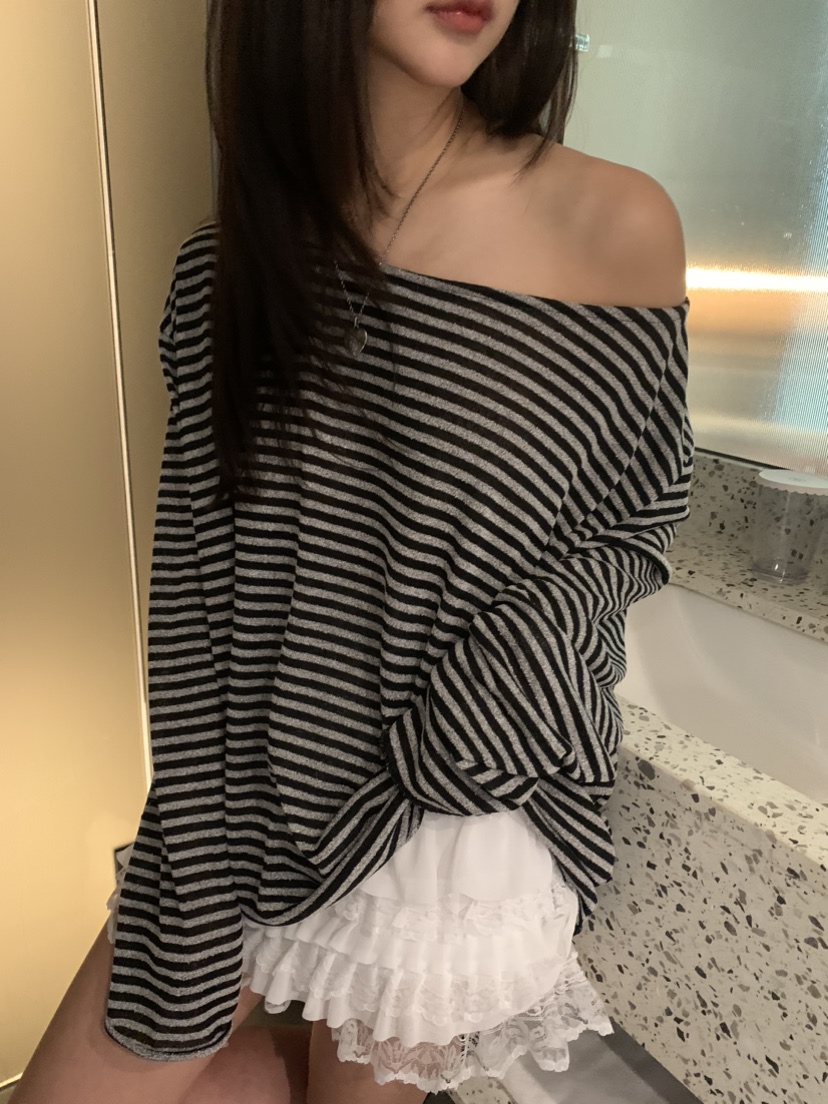 BADCALM東大門實拍女裝新款25春夏人氣推薦真品職業長袖T恤BADCALM長袖T恤