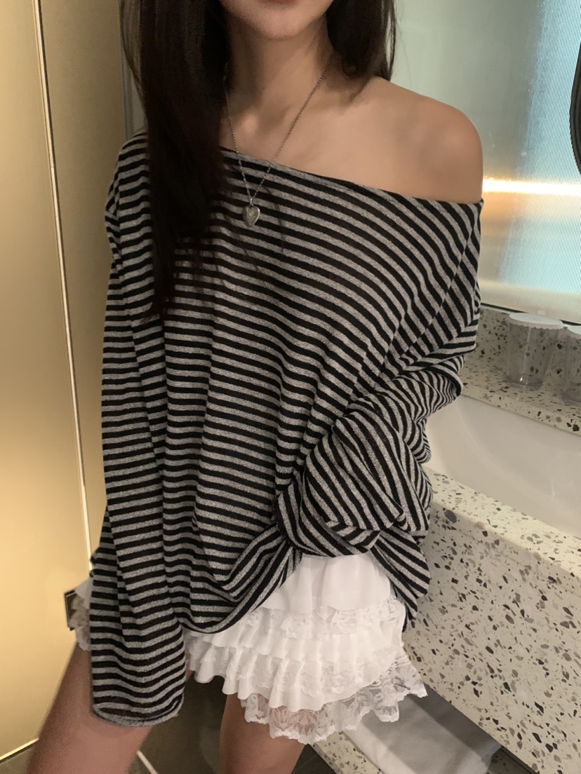 BADCALM東大門實拍女裝新款25春夏人氣推薦真品職業長袖T恤BADCALM長袖T恤