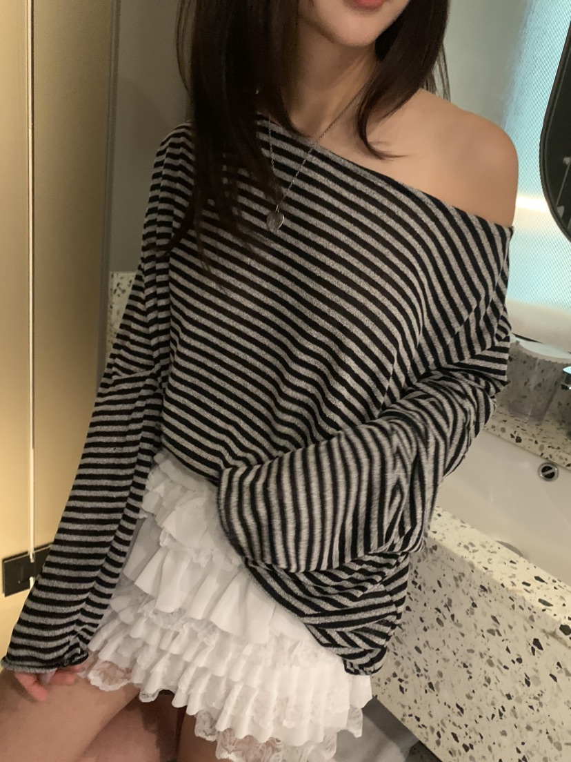 BADCALM東大門實拍女裝新款25春夏人氣推薦真品職業長袖T恤BADCALM長袖T恤