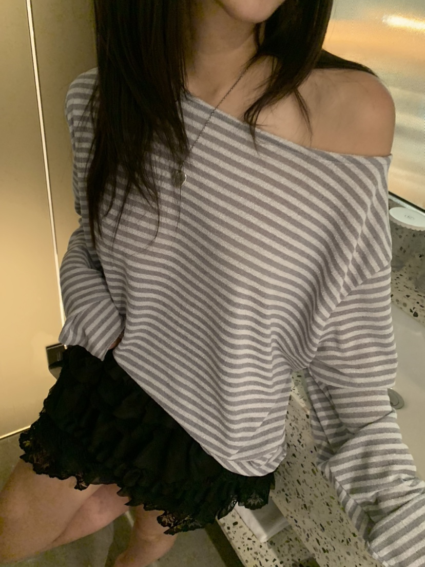 BADCALM東大門實拍女裝新款25春夏人氣推薦真品職業長袖T恤BADCALM長袖T恤