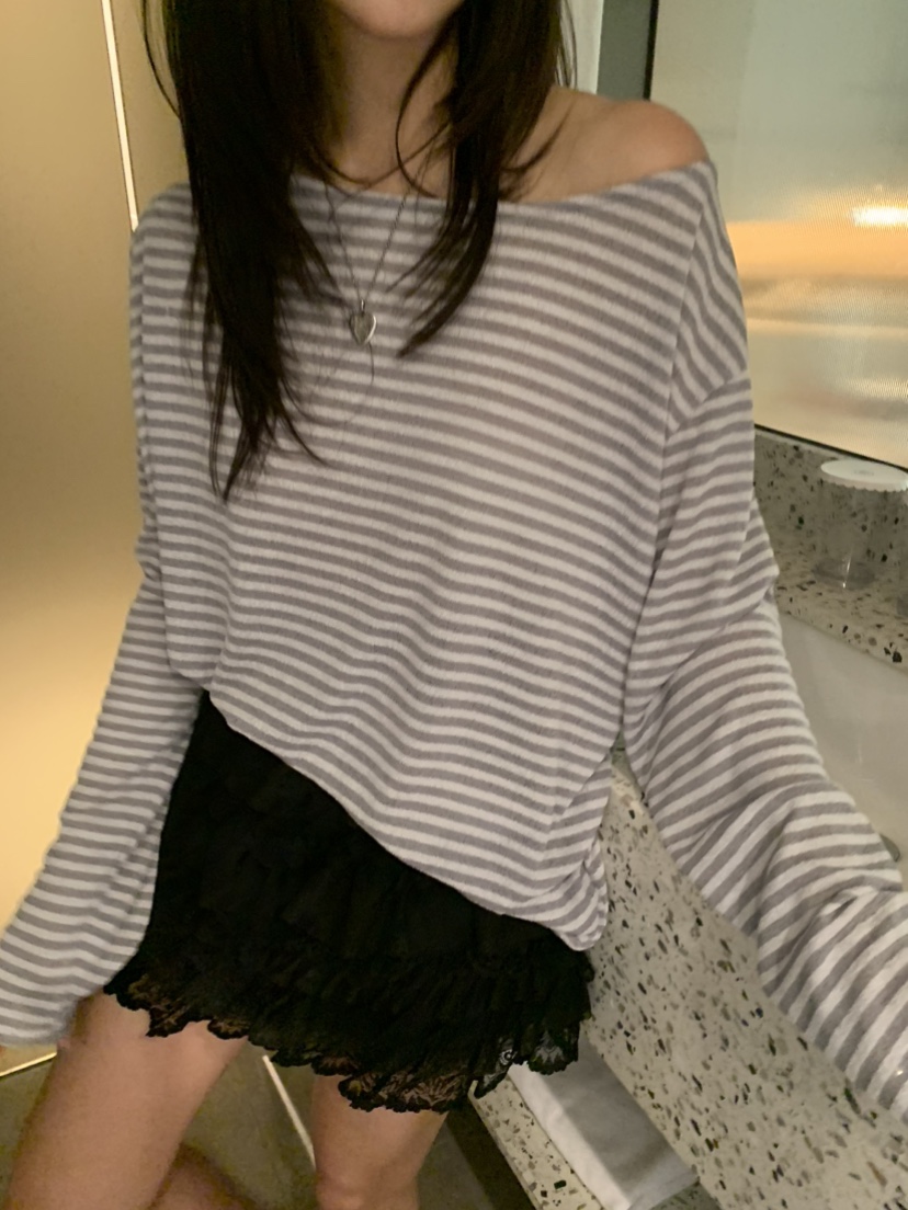 BADCALM東大門實拍女裝新款25春夏人氣推薦真品職業長袖T恤BADCALM長袖T恤