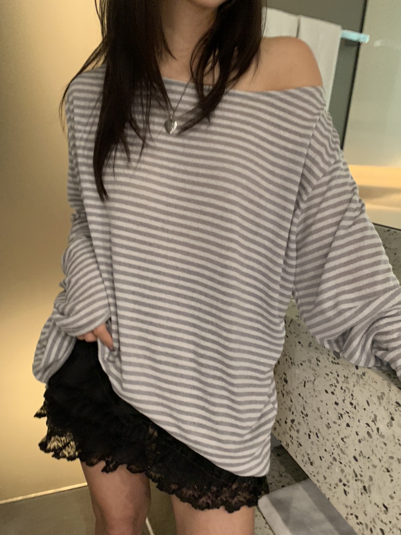 BADCALM東大門實拍女裝新款25春夏人氣推薦真品職業長袖T恤BADCALM長袖T恤