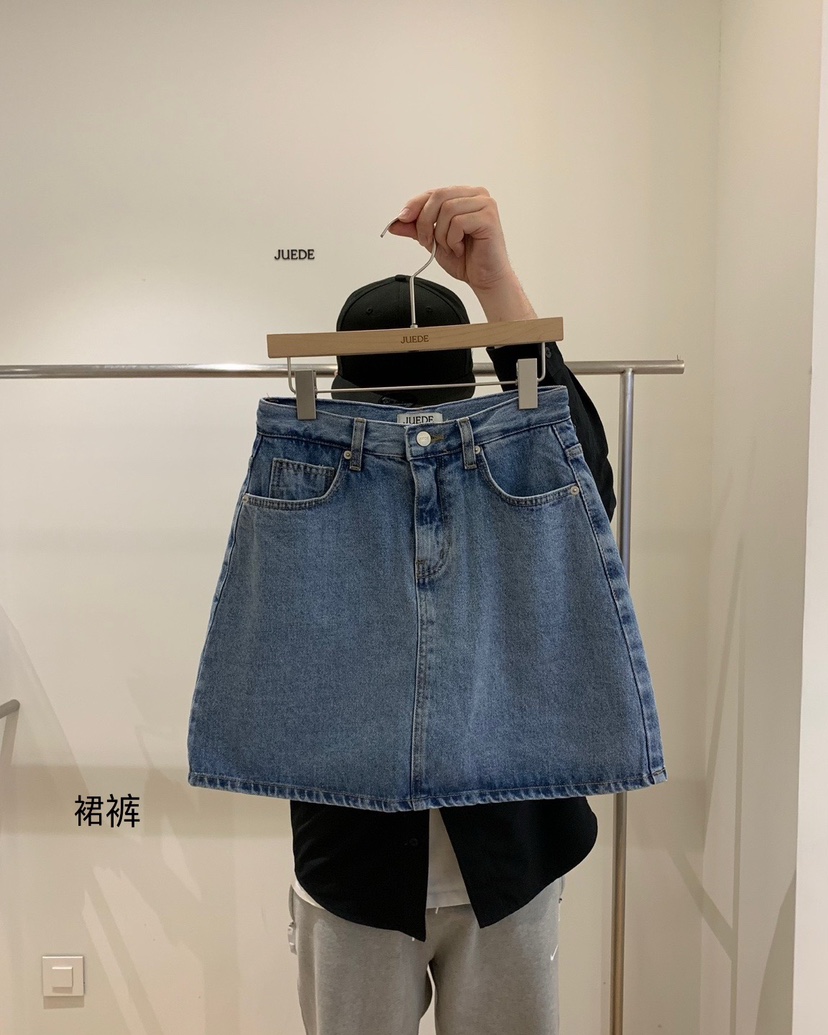 JUEDE(此品牌容易投訴)韓國直郵女裝新款真品休閑25春夏裙褲JUEDE裙褲