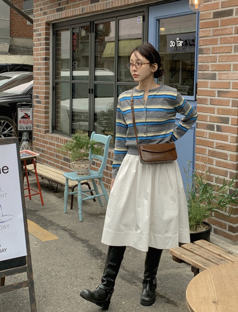 BYRING東大門代購女士新款推薦熱賣人氣休閑職業半身裙中短裙BYRING半身裙/中短裙
