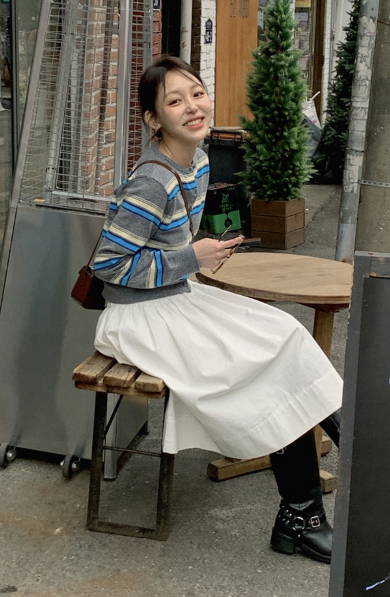 BYRING東大門代購女士新款推薦熱賣人氣休閑職業半身裙中短裙BYRING半身裙/中短裙