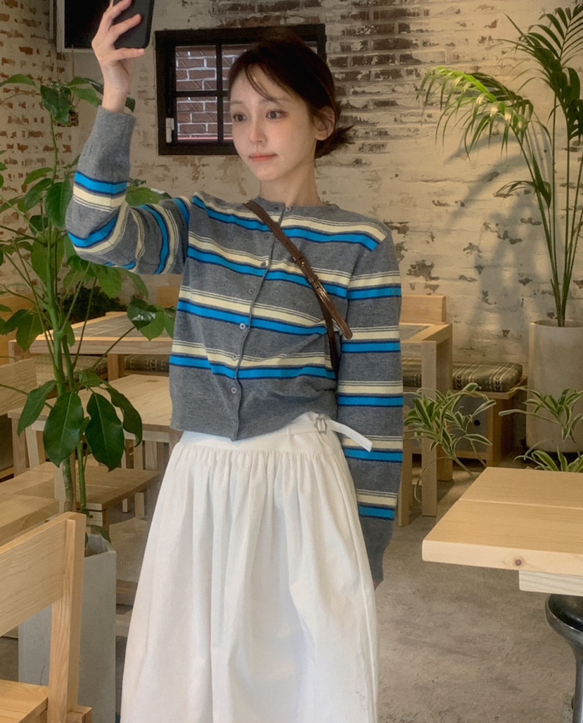 BYRING東大門代購女士新款推薦熱賣人氣休閑職業半身裙中短裙BYRING半身裙/中短裙