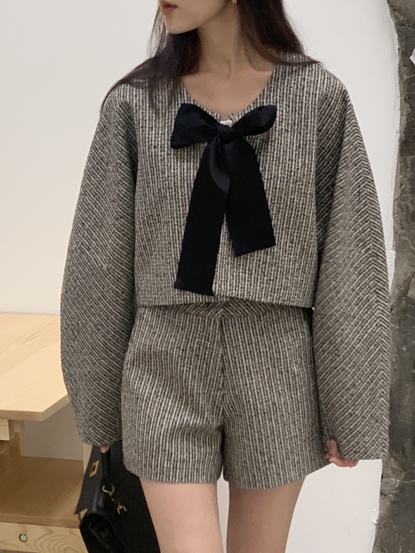 LOGARDEN東大門直郵女士新品人氣真品休閑推薦25春夏外套粗花呢LO GARDEN外套圖色2