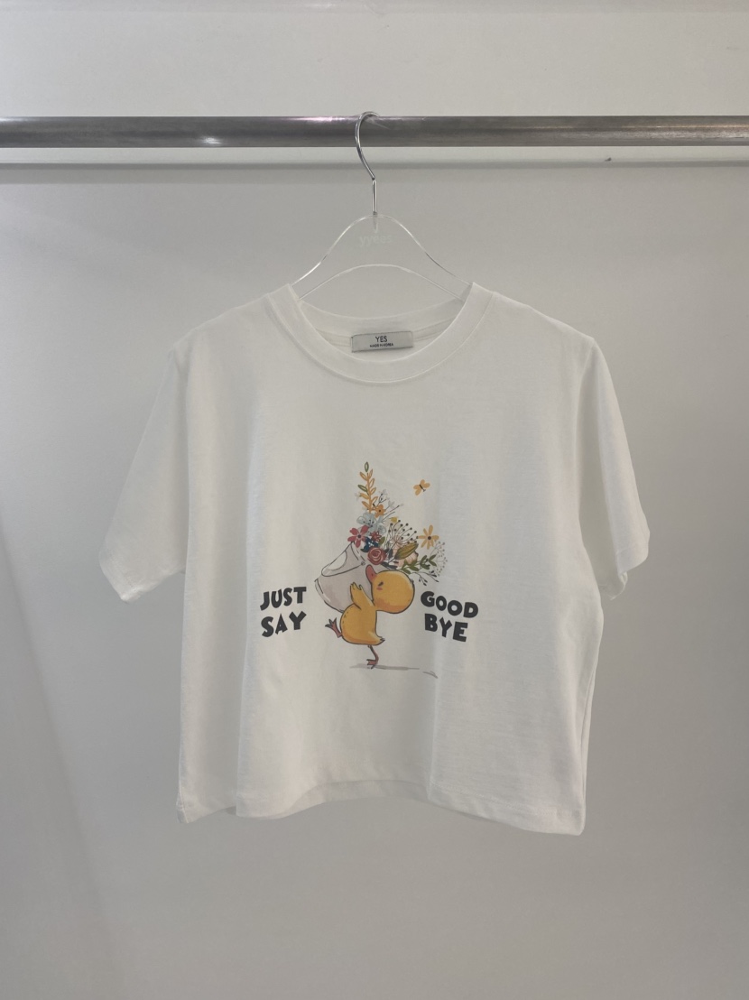 YES韓國代購女裝新品時尚25春夏真品推薦人氣熱賣休閑職業T恤YEST恤圖色3