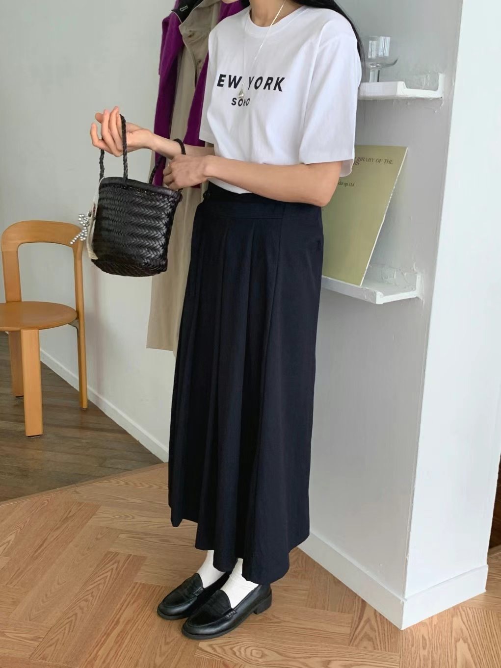 ACRE韓國代購女士新品推薦人氣職業25春夏熱賣真品時尚長裙ACRE長裙