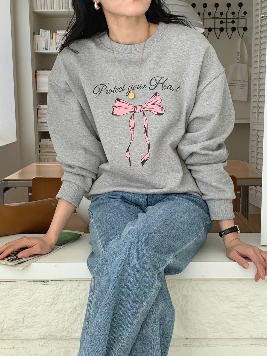 ACRE東大門代購女士新品時尚真品職業25春夏休閑熱賣人氣衛衣ACRE衛衣