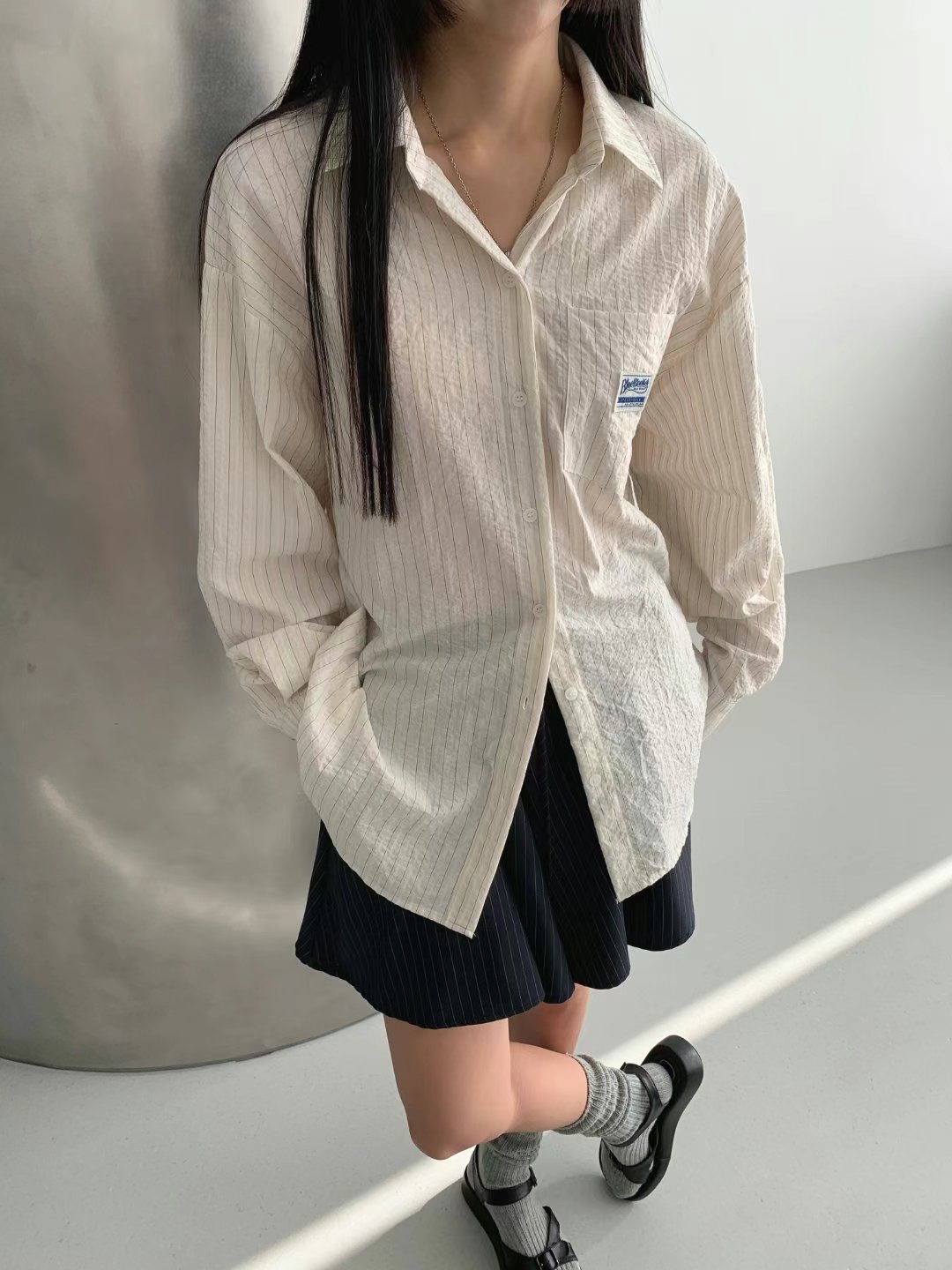 LEVEL東大門代購女士新品人氣熱賣25春夏推薦真品襯衫蕾絲衫LEVEL襯衫/蕾絲衫