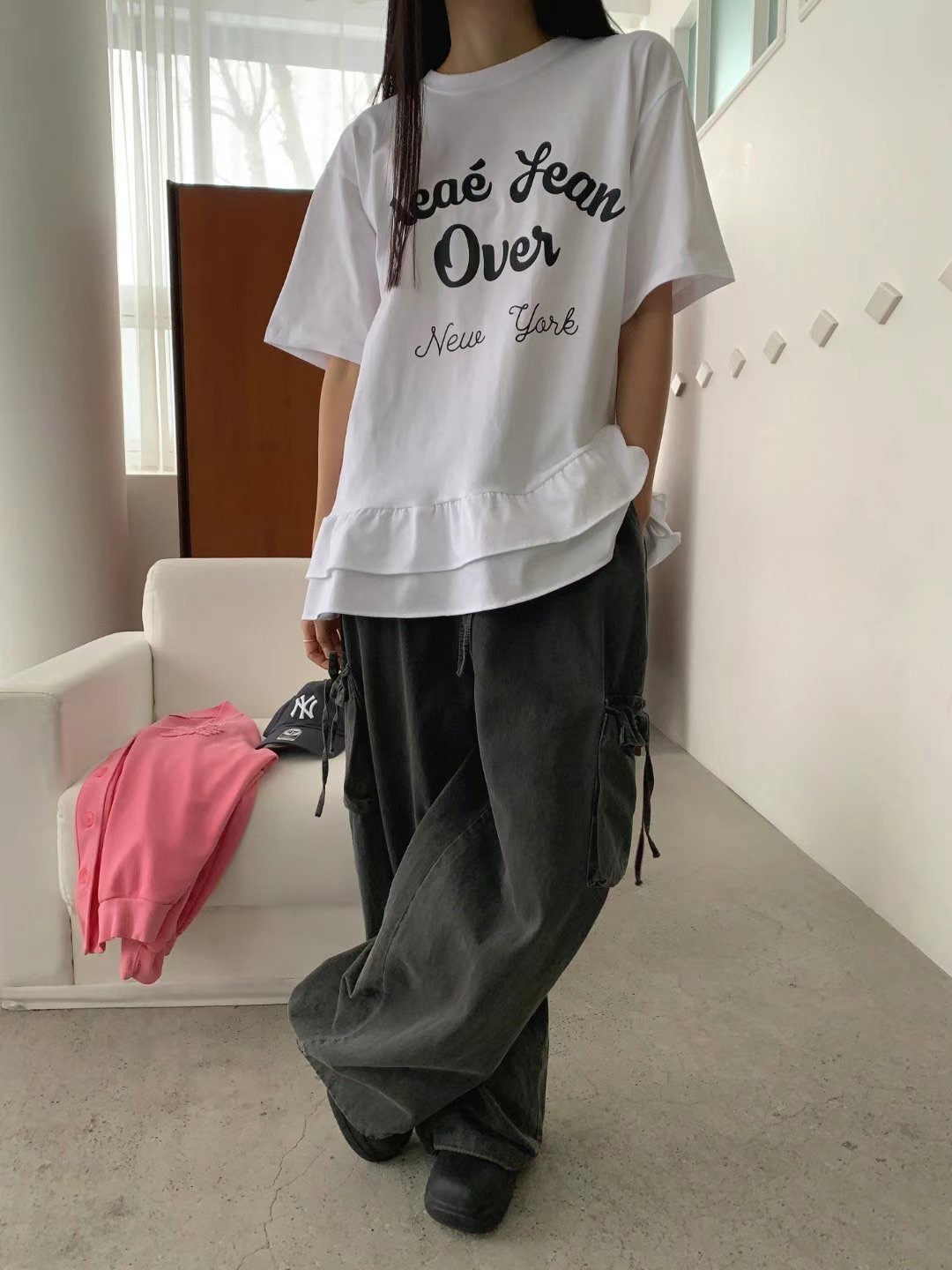 LEVEL東大門直郵女裝新款25春夏時尚真品休閑推薦熱賣人氣T恤LEVELT恤