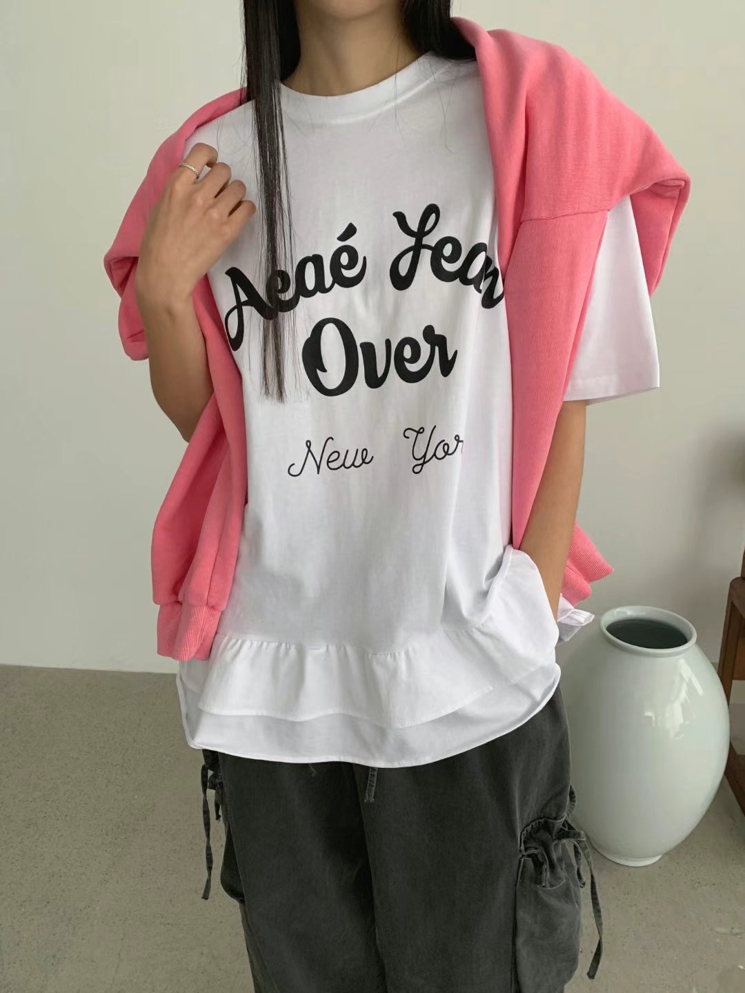 LEVEL東大門直郵女裝新款25春夏時尚真品休閑推薦熱賣人氣T恤LEVELT恤